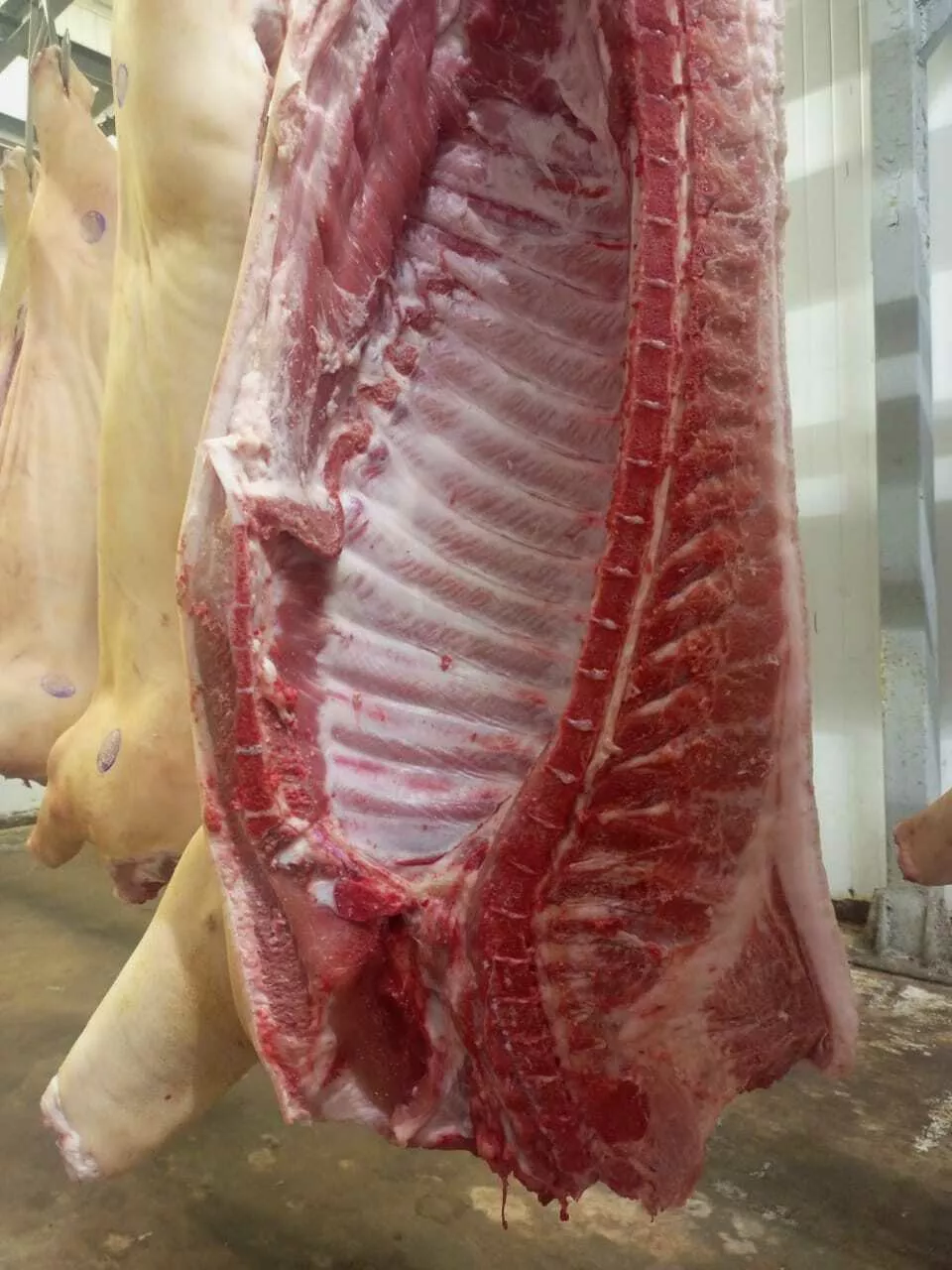 Фотография продукта Мясо свинина охлажденная в полутушах